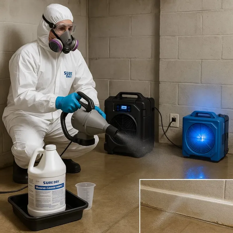 Sanitization and Odor Removal process in Emerson Hill, NY