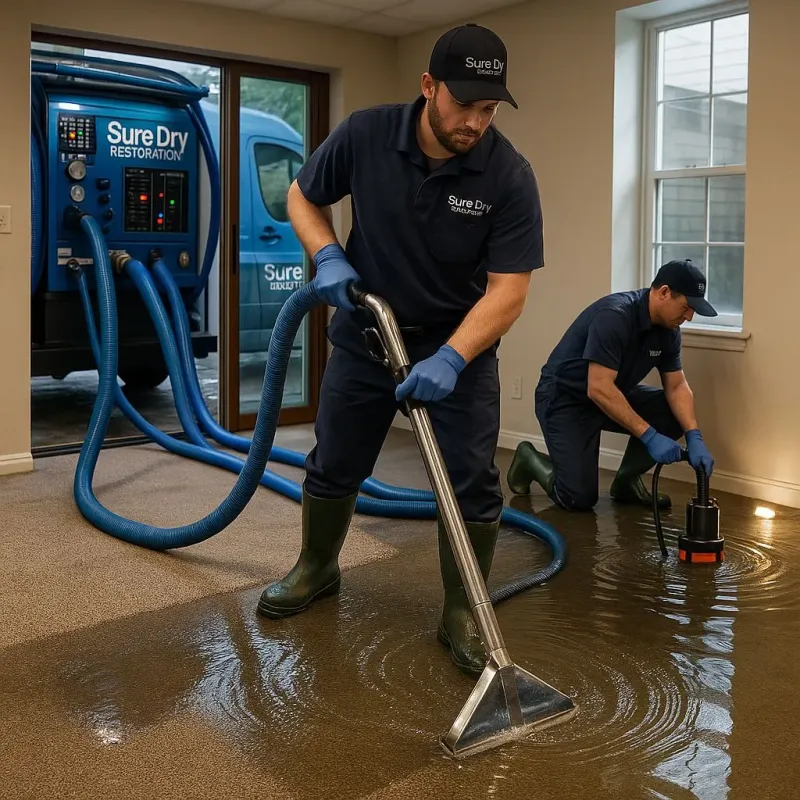 Water Extraction and Removal process in Emerson Hill, NY